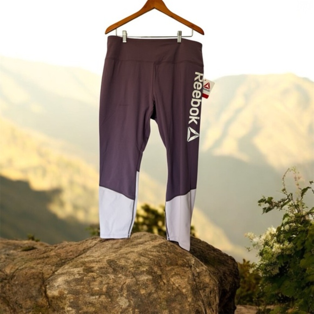 Reebok Women’s Legging Violet High Rise‎ Active WearTraining Running